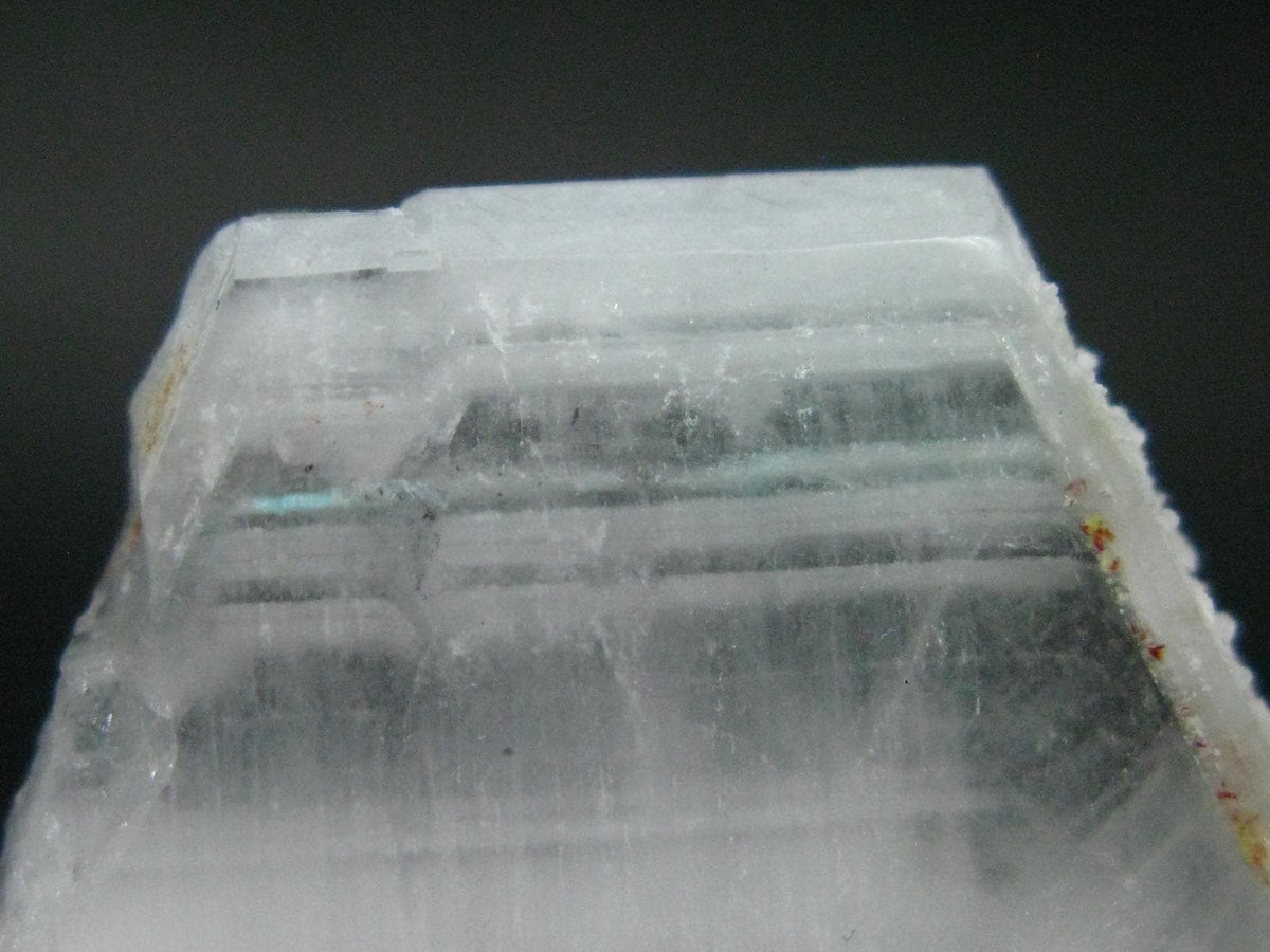 Rare Ajoite in Quartz Crystal Slice from South Africa - 2.7" - 19.44 Grams
