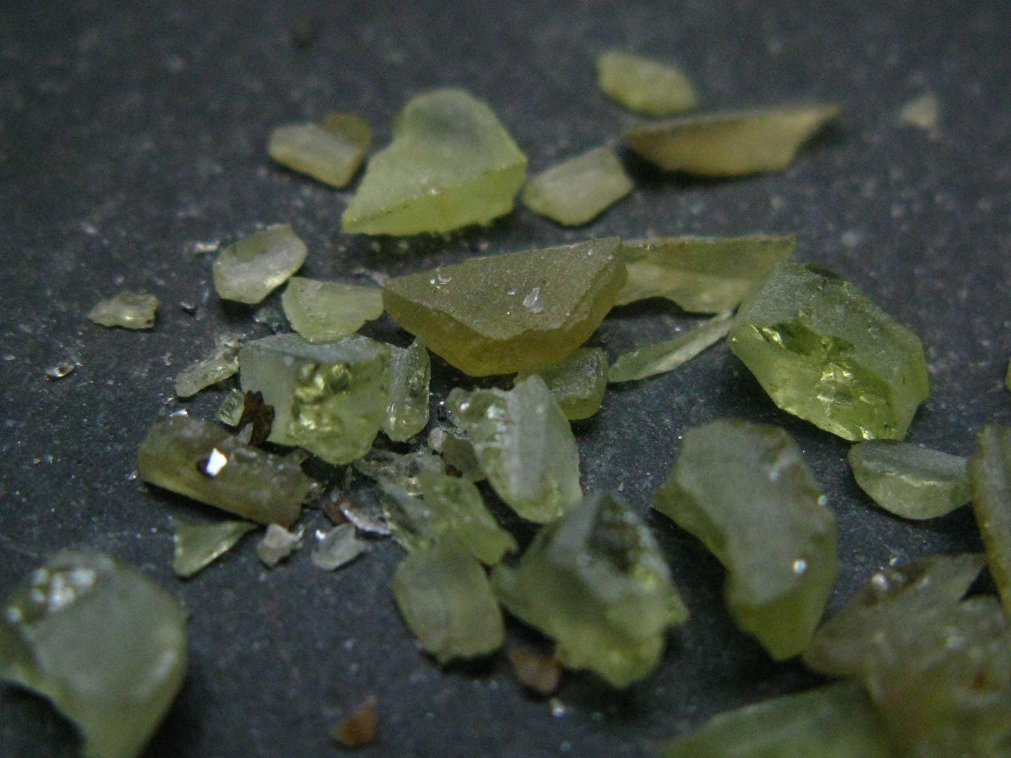 Lot of Chrysoberyl Crystals and Offcuts From Brazil - 9.25 Carats