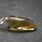 Natural Unheated Citrine Sterling Silver Pendant from Zambia - 1.2" - 3.09 Grams