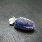 Tanzanite Pendant In Sterling Silver From Tanzania - 0.8" - 1.35 Grams