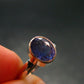 Tanzanite (Zoisite) Sterling Silver Ring - 2.03 Grams - Size 7