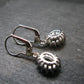 Moldavite Tektite Silver Earrings from Czech Republic - 3.41 Grams