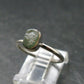 Gem Green Kornerupine Silver Ring From Tanzania - 1.92 Grams - size 6