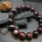 Bustamite Genuine Bracelet ~ 7.5 Inches ~ 12mm Round Beads