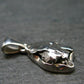 Large Campo Del Cielo Meteorite Pendant from Argentina - 1.1"