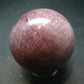 Rare Red Thulite Sphere Ball From Norway - 2.1" - 229 Grams