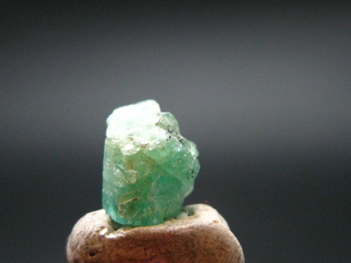 Emerald Beryl Crystal From Colombia - 0.3" - 3.90 Carats