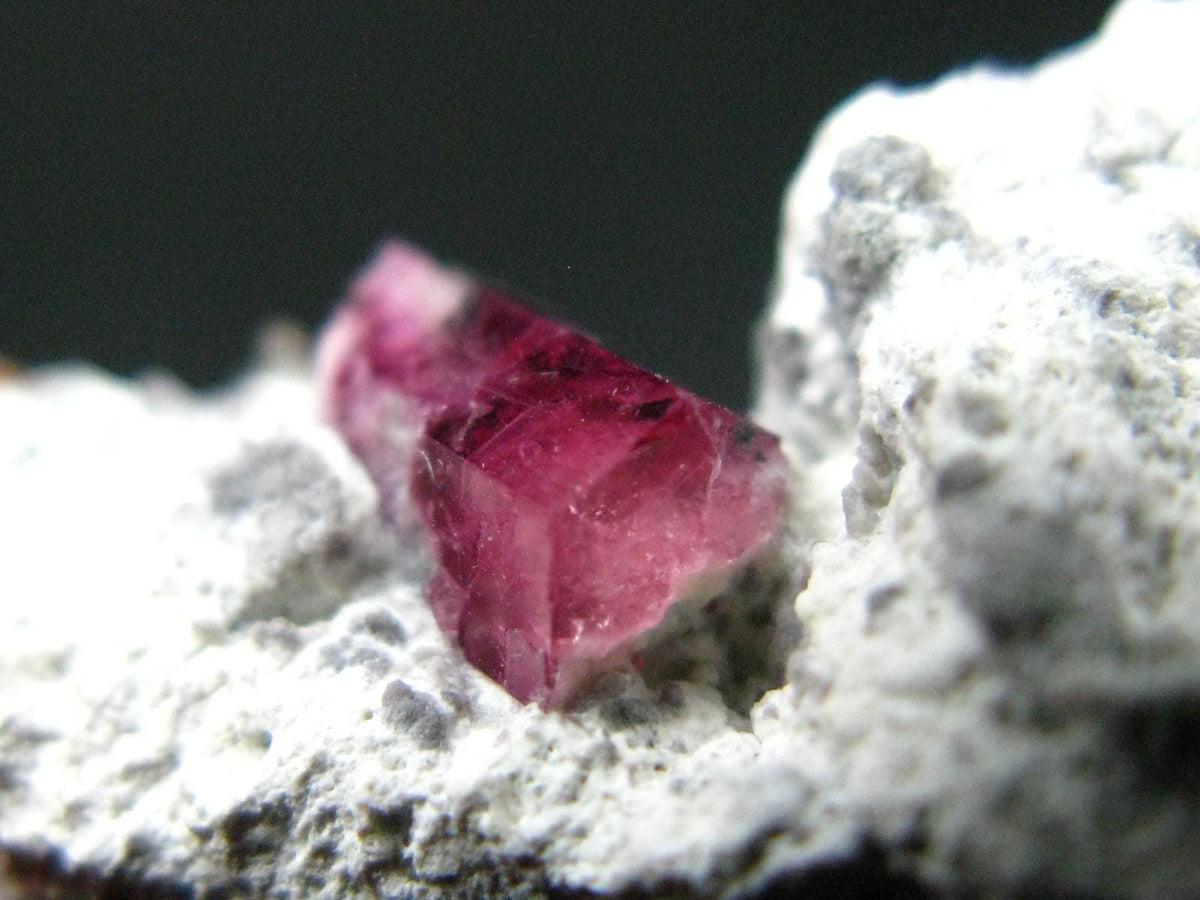 Rare Gem Bixbite Red Emerald Beryl Cluster From Utah USA - 1.3" - 7.49 Grams