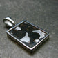 Brahin Meteorite Slice With Olivine Pallasite Pendant from Belarus - 1.0" - 2.63 Grams