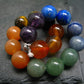 7 Chakra Genuine Bracelet ~ 7 Inches ~ 10mm Round Beads