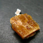 Orange Kyanite Crystal Silver Pendant From Tanzania - 0.9" - 2.15 Grams