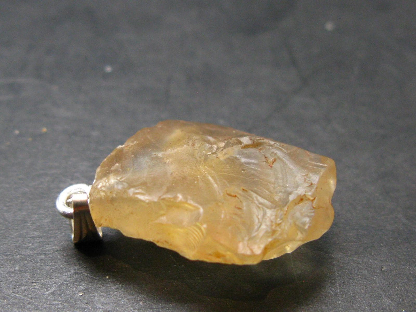 Oregon Sunstone Silver Pendant From USA - 1.1" - 18.70 Carats