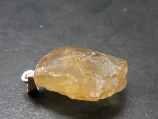 Oregon Sunstone Silver Pendant From USA - 1.1" - 18.70 Carats