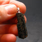 Aegirine Crystal Silver Pendant From Malawi - 1.4" - 3.25 Grams