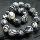 Pinolite Pinolith Genuine Bracelet ~ 7 Inches ~ 9mm Tumbled Beads