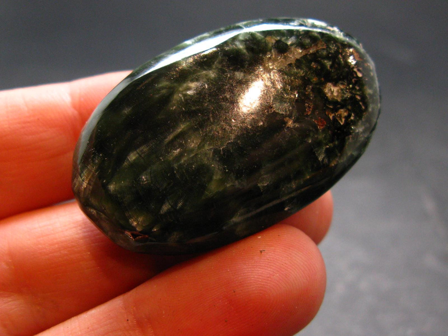Large Polished Seraphinite Clinochlore Angels Wings Piece From Russia - 1.6" - 15.73 Grams