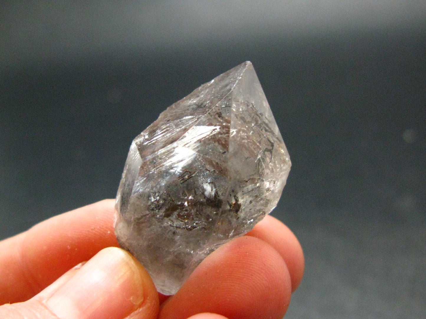 Nice Tibetan Black Quartz Crystal from Tibet - 1.2" - 14.48 Grams