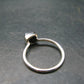 Terminated Brookite Crystal Silver Ring From Arkansas - Size 6 - 1.97 Grams