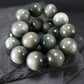 Cats Eye Genuine Bracelet ~ 7 Inches ~ 10mm Round Beads