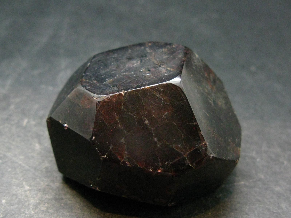 HUGE Red Almandine Garnet Crystal From India - 153.53 Grams