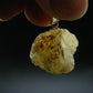 Large Natural Agni Gold Danburite Sterling Silver Pendant from Tanzania - 1.1" - 5.12 Grams
