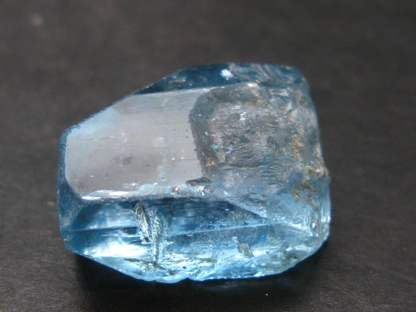 Natural Large Blue Topaz Crystal From Brazil - 1.0" - 15.19 Grams