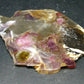 Stunning Tourmaline & Lepidolite in Quartz Slice From Russia - 3.3"