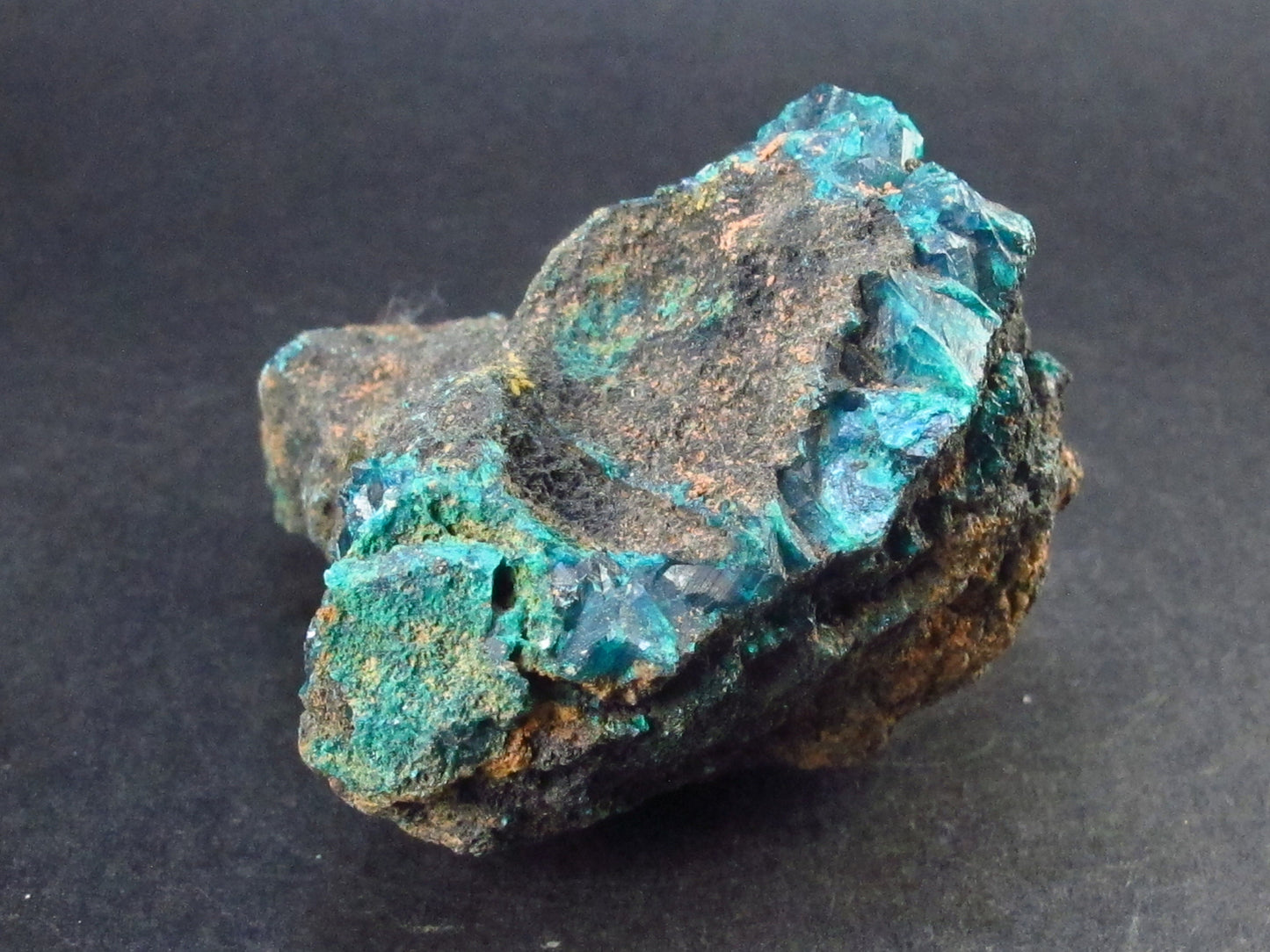 Very Nice Dioptase Cluster from Congo - 2.6" - 140 Grams