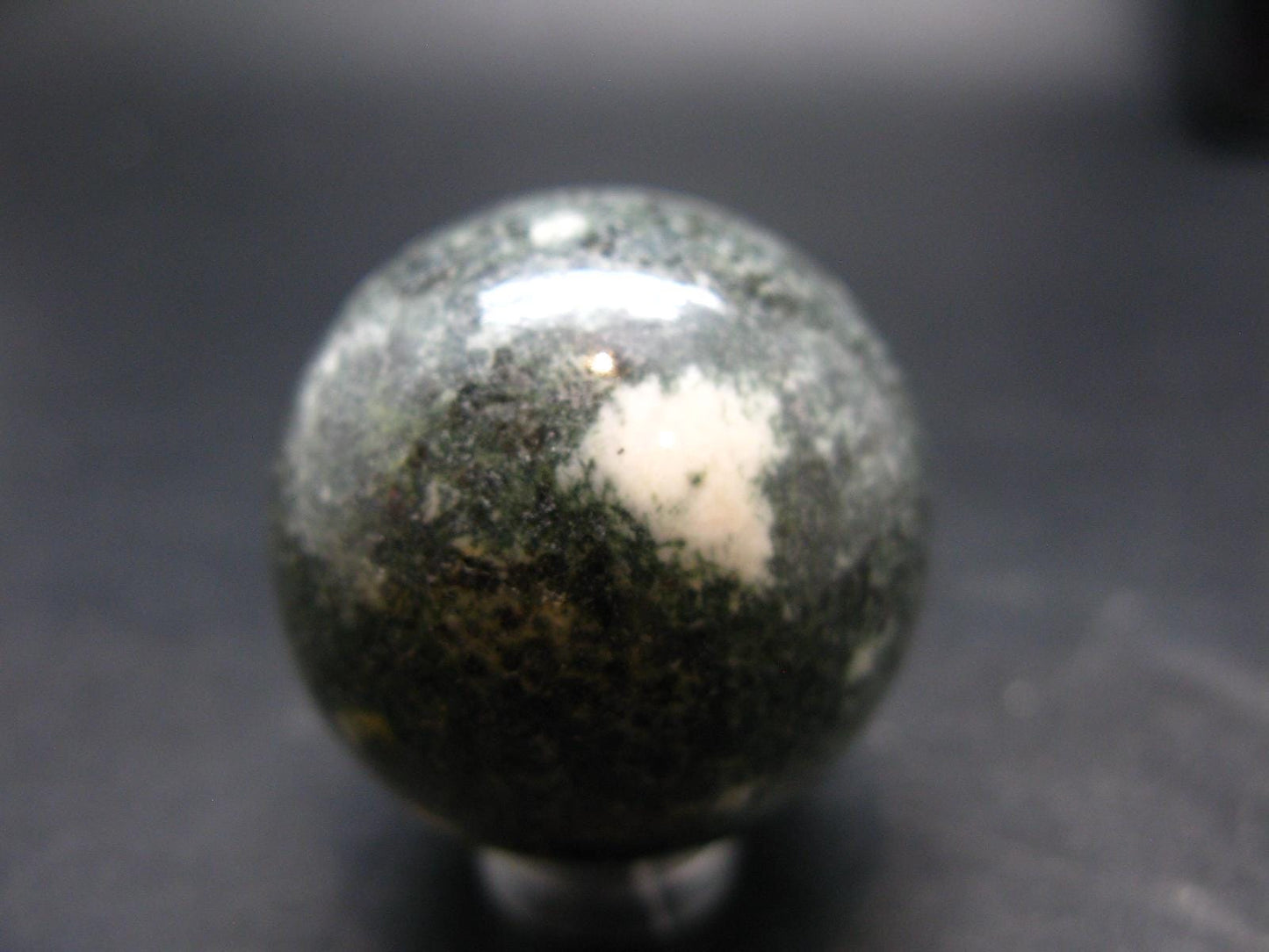 Rare Stonehenge Bluestone Sphere Ball From Wales UK - 1.3" - 67.62 Grams