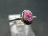 Bixbite Red Emerald Beryl Silver Ring From Utah USA - Size 6 - 1.90 Grams