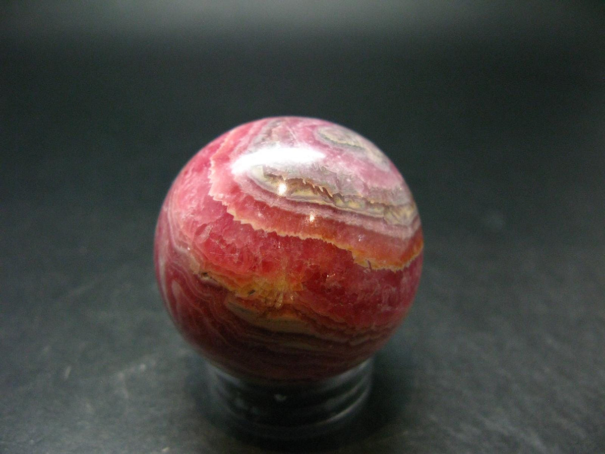 Rhodochrosite Sphere Ball from Argentina - 1.8" - 169.08 Grams