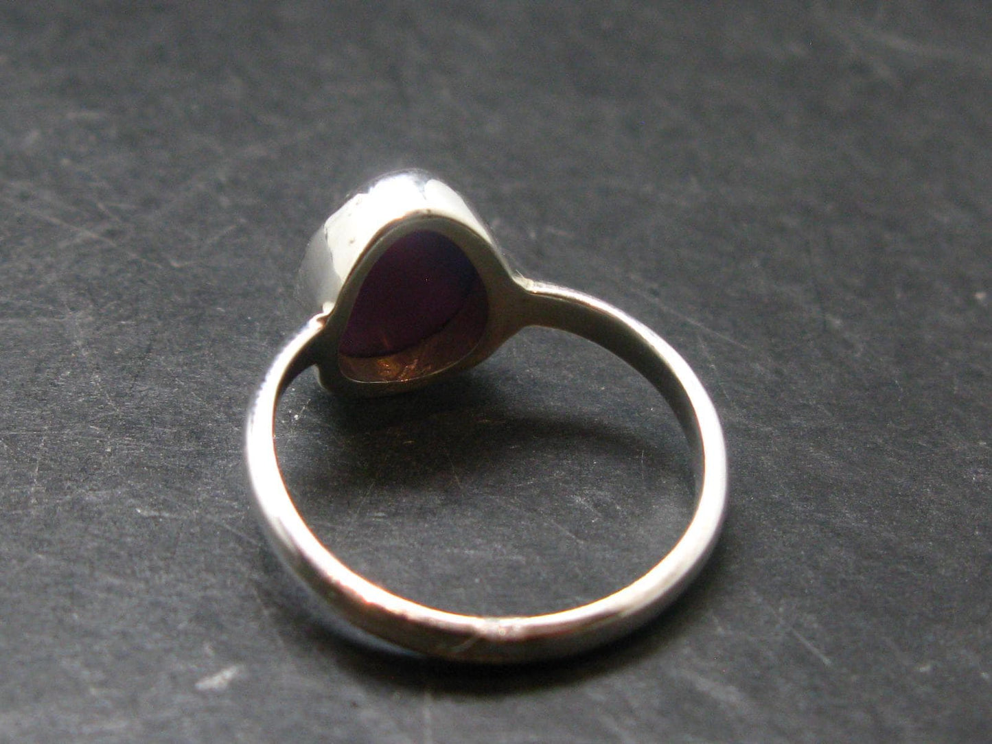 Sugilite Silver Ring From South Africa - 4.20 Grams - Size 10.5