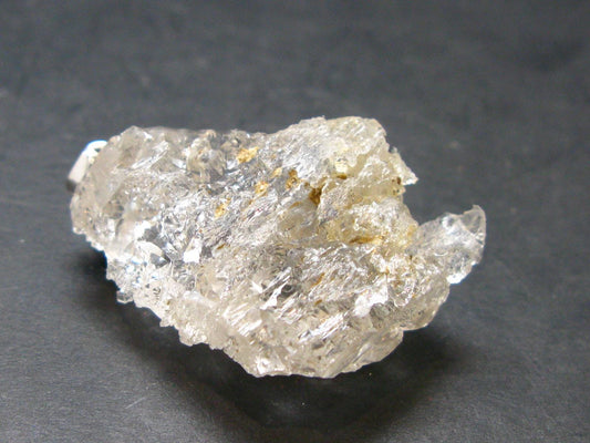 Goshenite Beryl Crystal 925 Silver Pendant From Brazil - 1.4" - 11.08 Grams