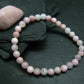 Pink Petalite Genuine Bracelet ~ 7 Inches ~ 6mm Round Beads