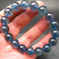 AAA Grade Gem Santa Maria Aquamarine Genuine Bracelet ~ 7.5 Inches ~ 13mm Round Beads