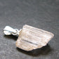 Rare Hambergite Crystal Silver Pendant From Afghanistan - 0.8" - 0.94 Grams