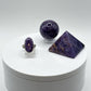Beautifully Oval Charoite Sterling Silver Ring - Size 7