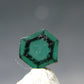 Beautiful Rare Gem Trapiche Emerald From Colombia - 0.66 Carats - 6x5mm
