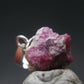 Bixbite Red Emerald Beryl Silver Pendant From Utah USA - 2.67 Carats - 0.6"