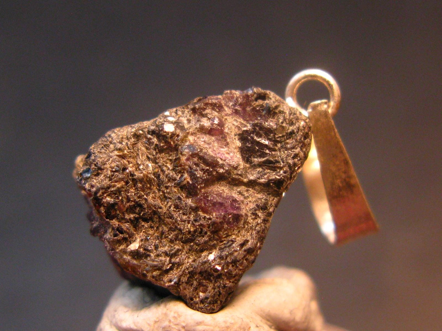 Alexandrite Chrysoberyl Crystal Silver Pendant From Brazil - 1.0" - 1.62 Grams