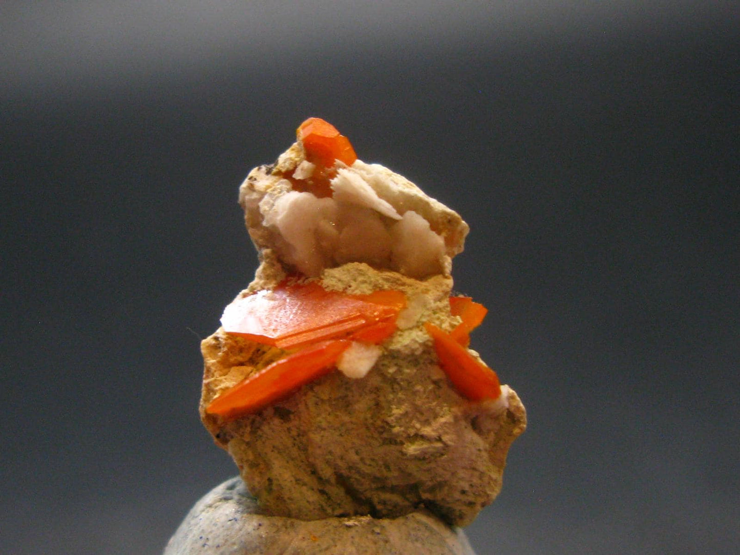 Wulfenite Cluster From Arizona - 0.8"