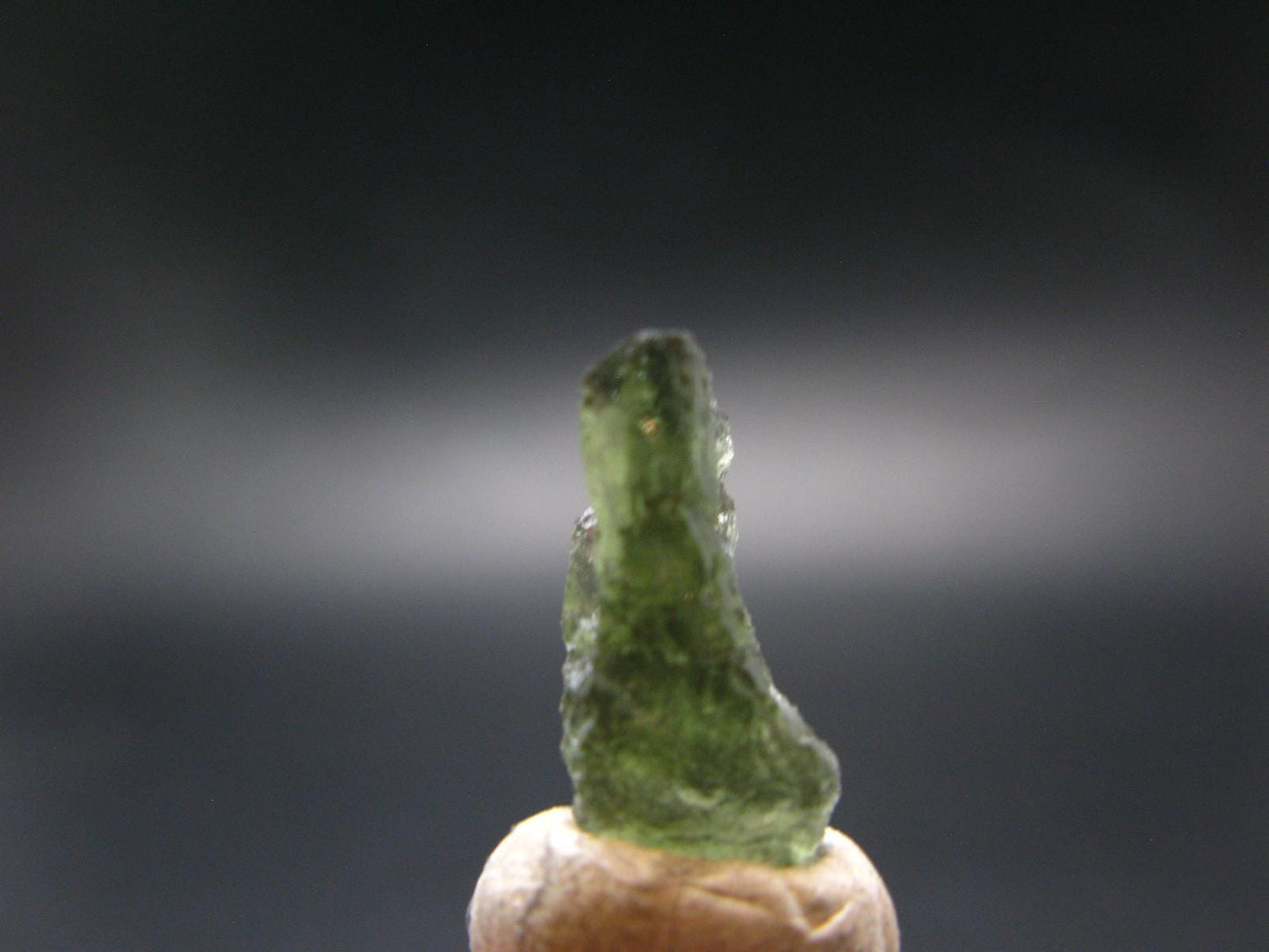 Moldavite Tektite Raw Piece from Czech Republic - 0.8" - 5.0 Carats - 1.0 Grams