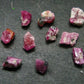Nice Lot of 10 Bixbite Red Emerald Beryl Crystals From Utah USA - 6.31 Carats