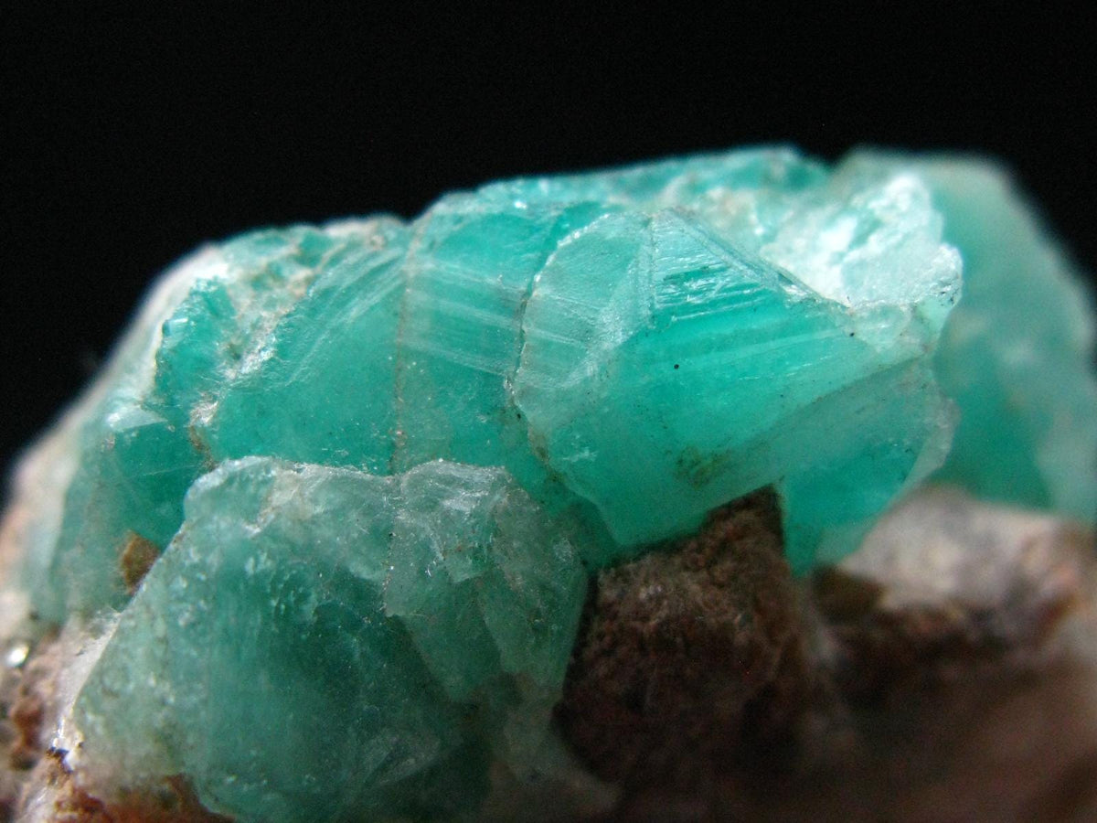 Emerald Beryl Crystal On Matrix From Colombia - 2.2"