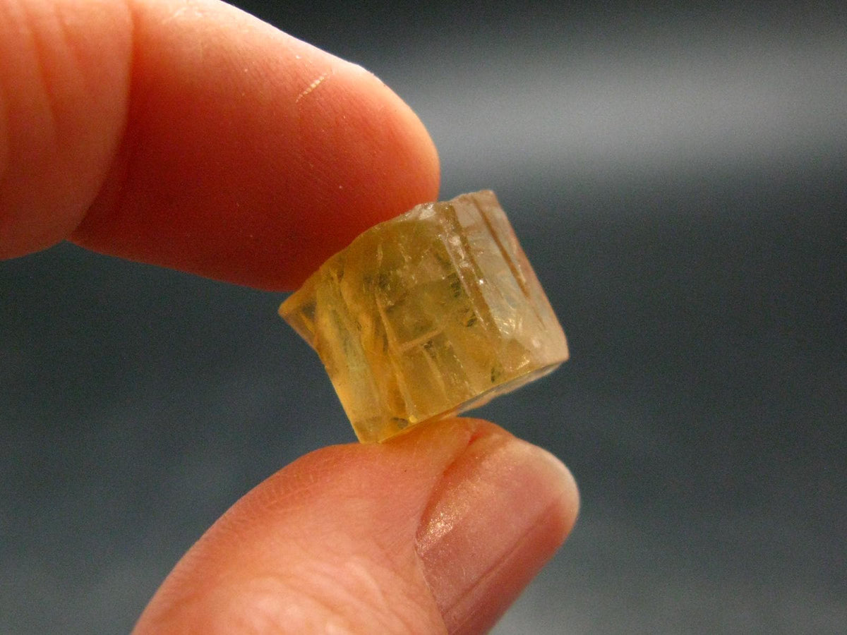 Gem Heliodor Golden Beryl Crystal From Tajikistan - 15.0 Carats - 0.4"