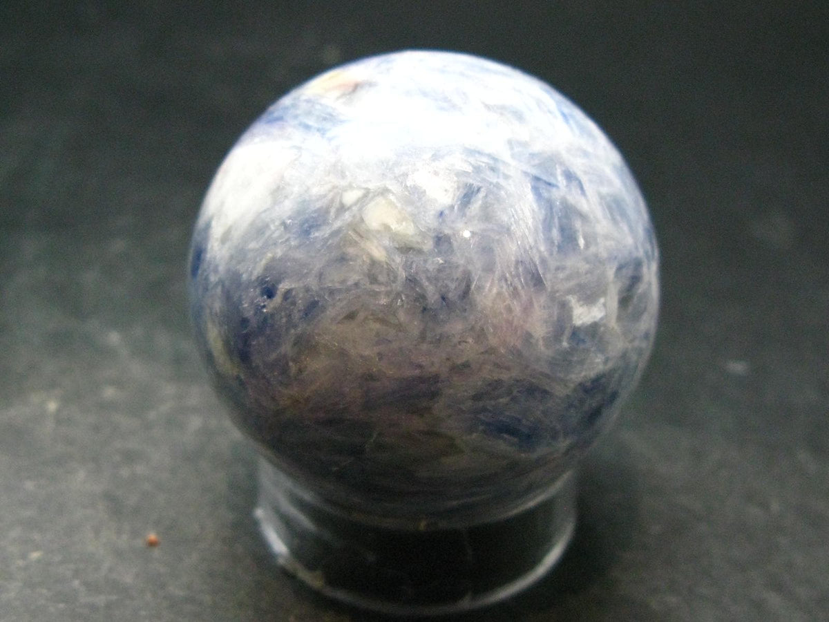 Blue Kyanite Sphere Ball From Brazil - 1.7"