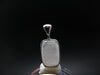 Raw Rare Natrolite Crystal Silver Pendant From Russia - 0.7" - 1.58 Grams