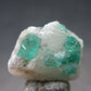 Emerald Beryl Crystal On Matrix From Colombia - 0.6"- 2.21 Grams