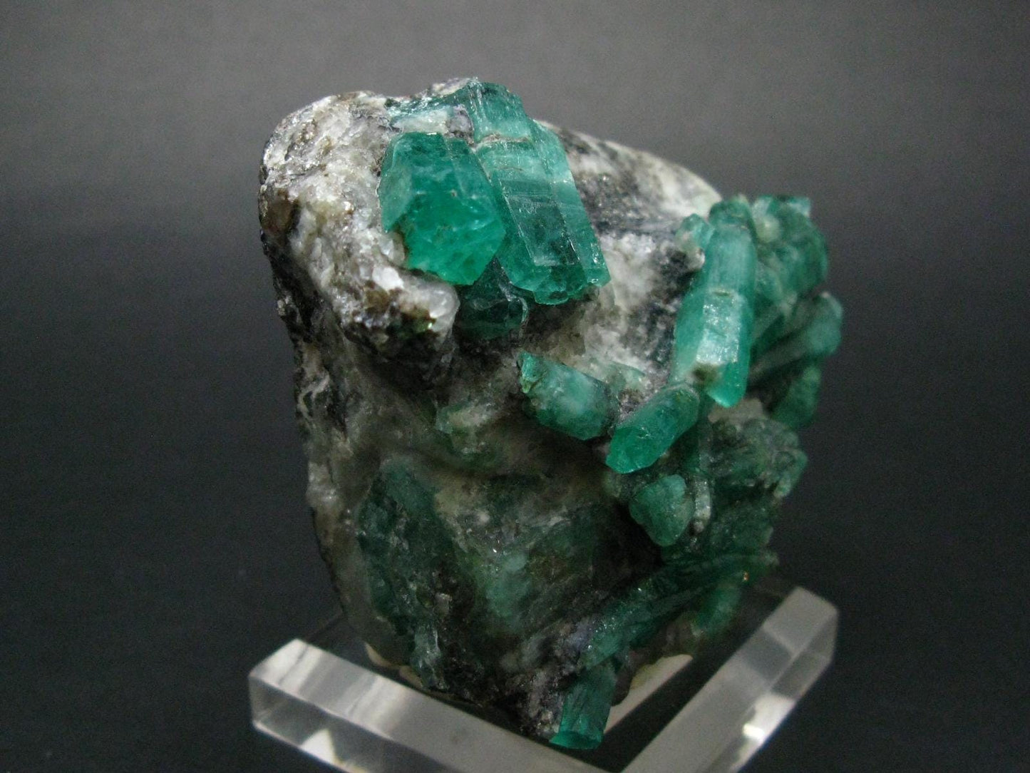 Museum Emerald Beryl Cluster From Russia - 3.1" - 260 Grams