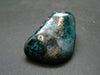 Very Nice Tumbled Dioptase Stone from Congo - 1.5" - 27.6 Grams